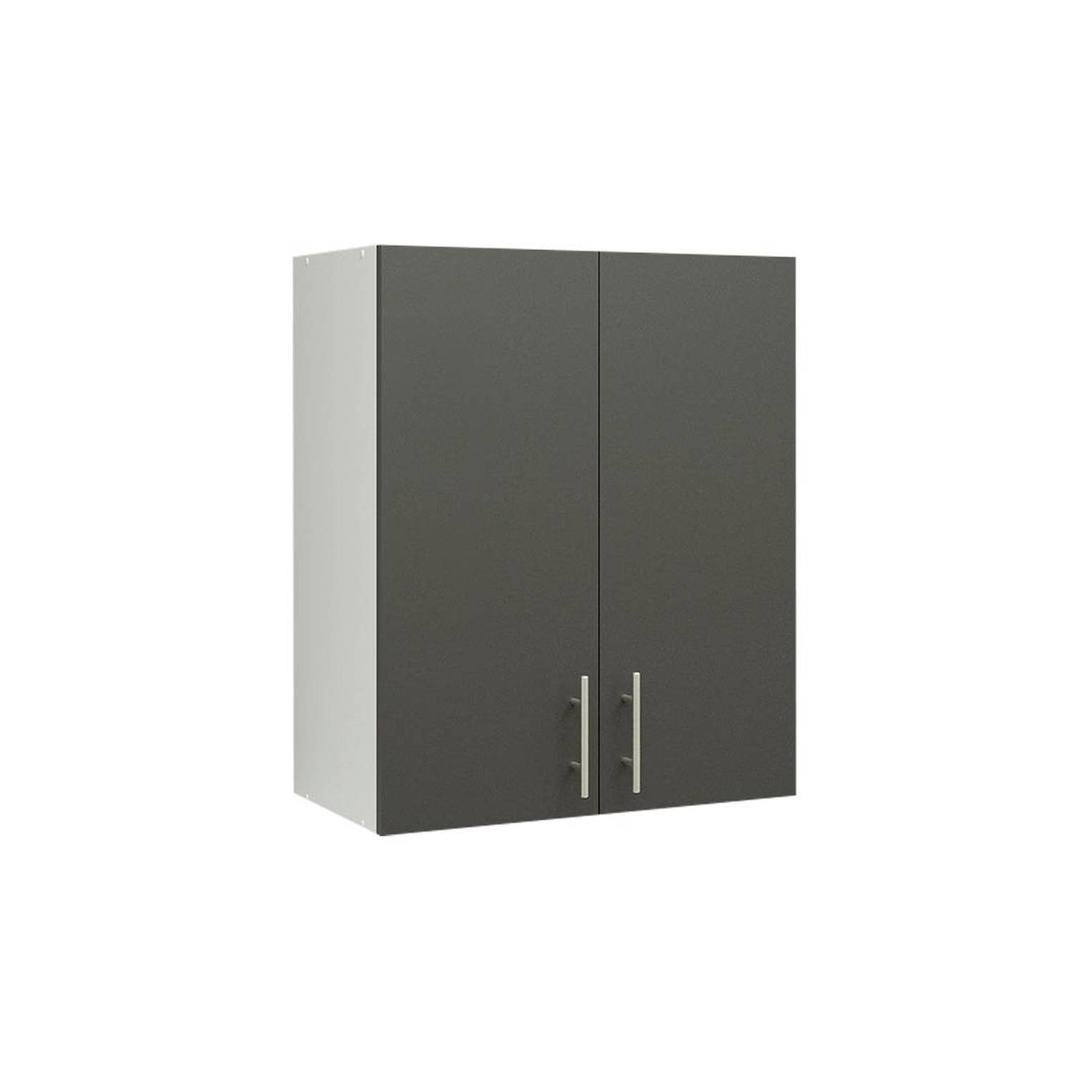 JD Greta 600mm Wall Cabinet with 2 Doors - Dark Grey Matt