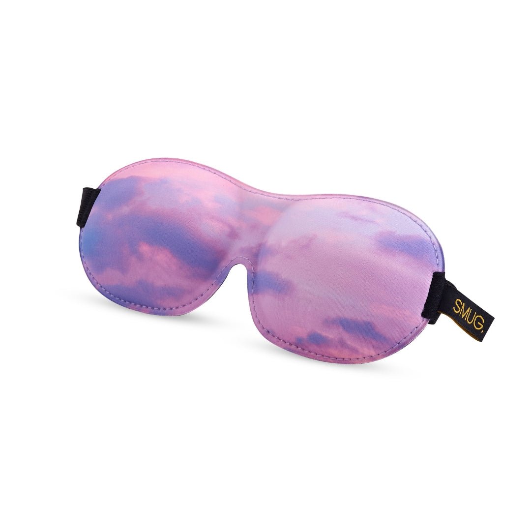 SMUG Contoured 3D Blackout Sleep Mask - Cloudy Sky