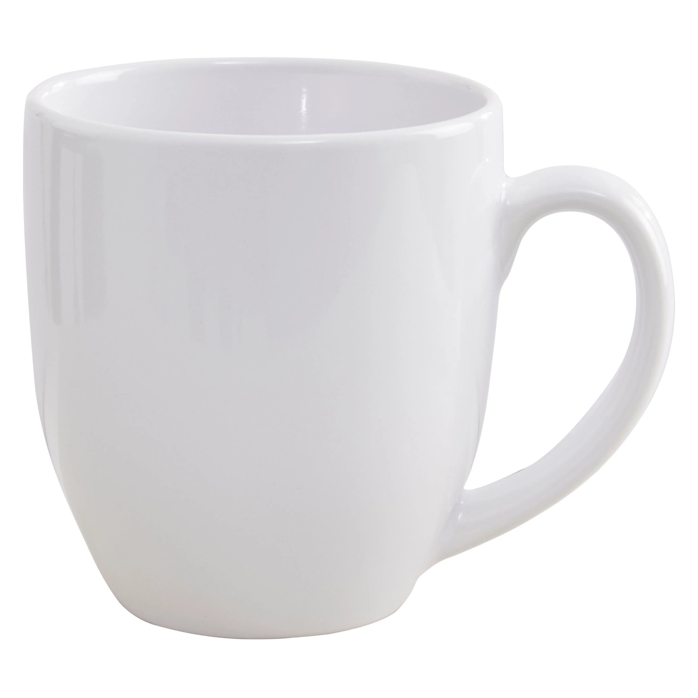 Orsina Elmira Tapered Stoneware Mug – White