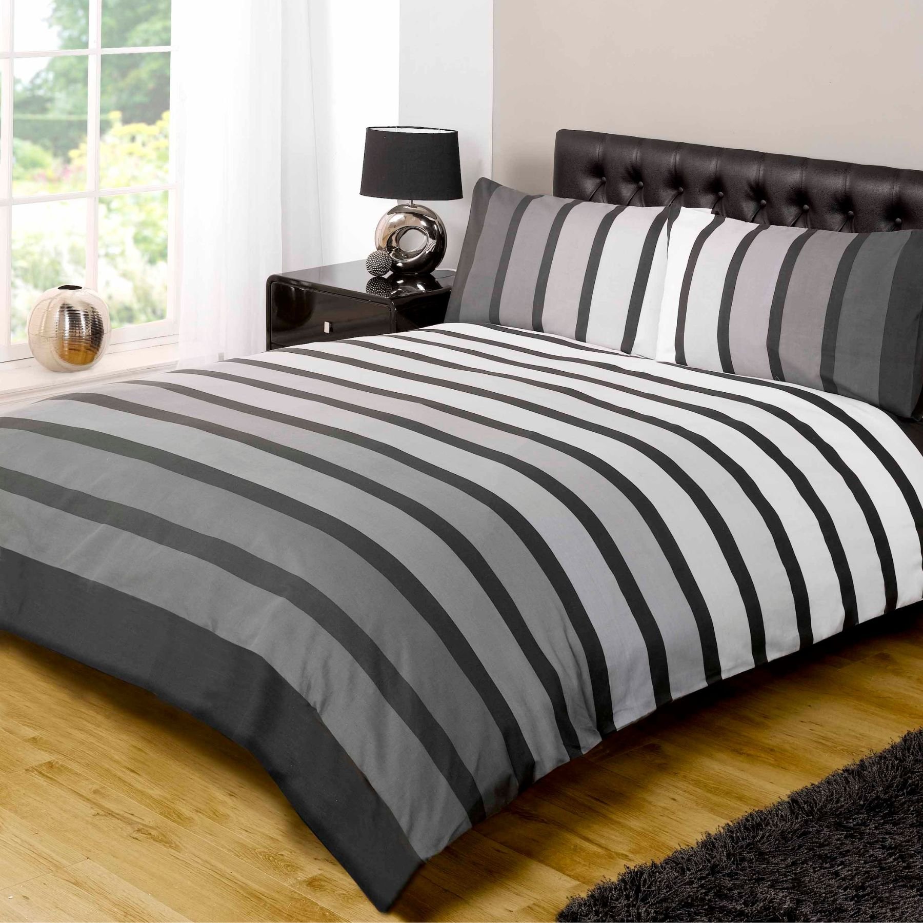 Rapport Soho Black Duvet Cover Set - Single