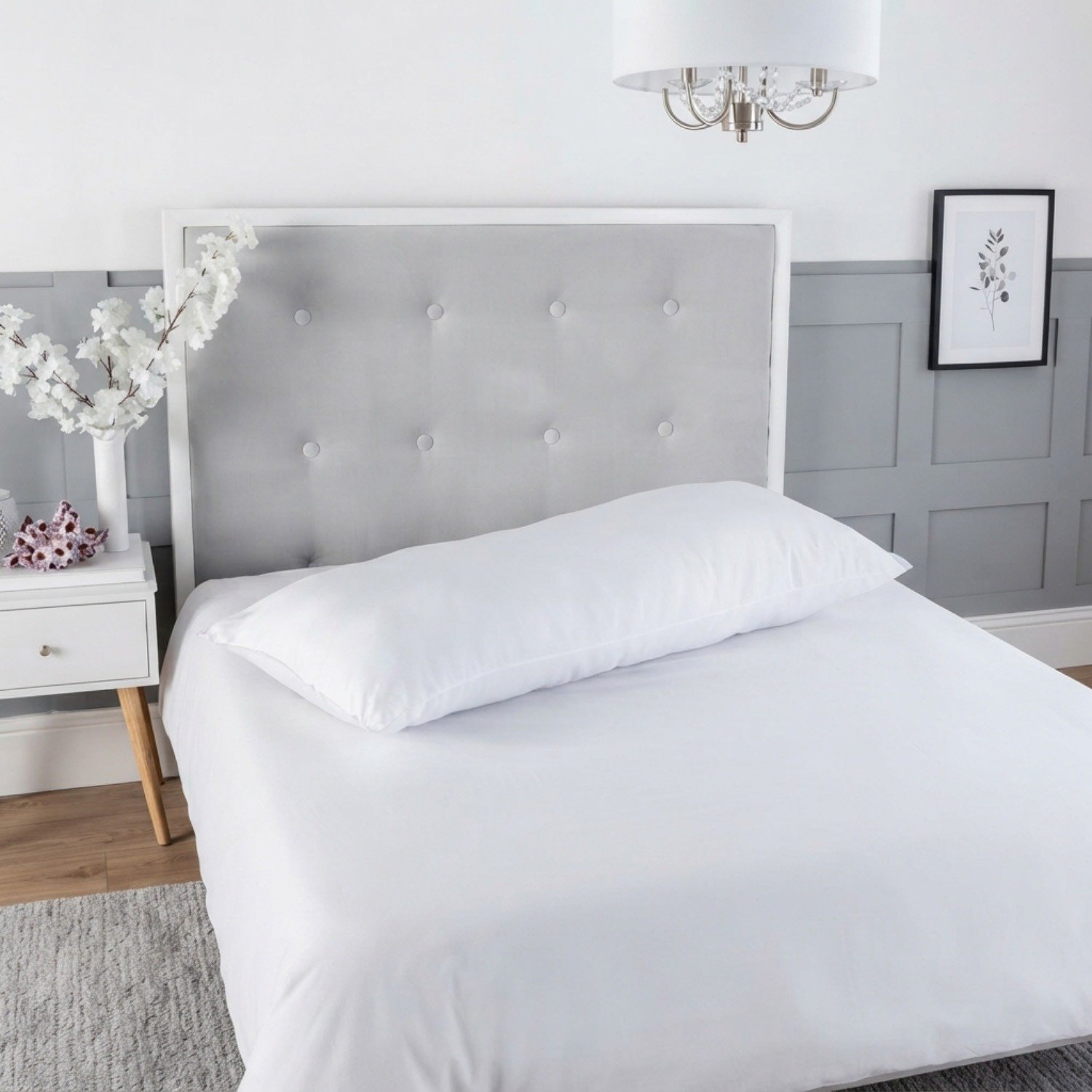 Snug City Bolster Body Pillow Pregnancy Maternity Support Pillow – 6FT