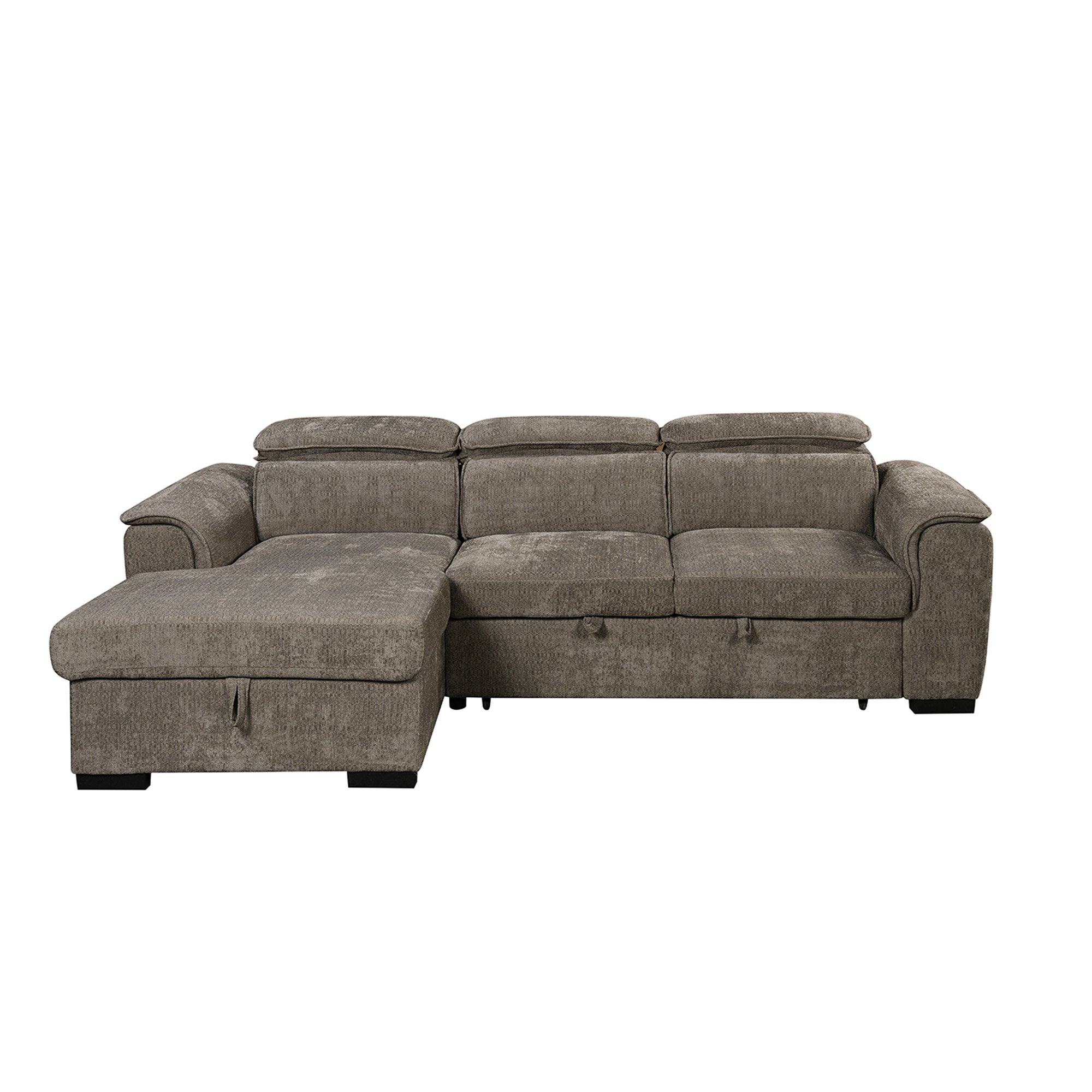 Furniture Online Tivoli 3 Seater Pull Out Sofa Bed – Mocha
