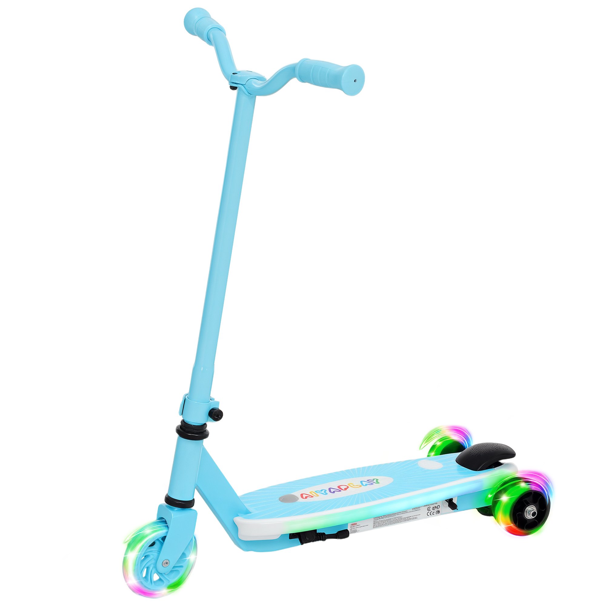AIYAPLAY 4 to 7 Years 6 km per Hour 8 km Range Kids Electric Scooter – Blue