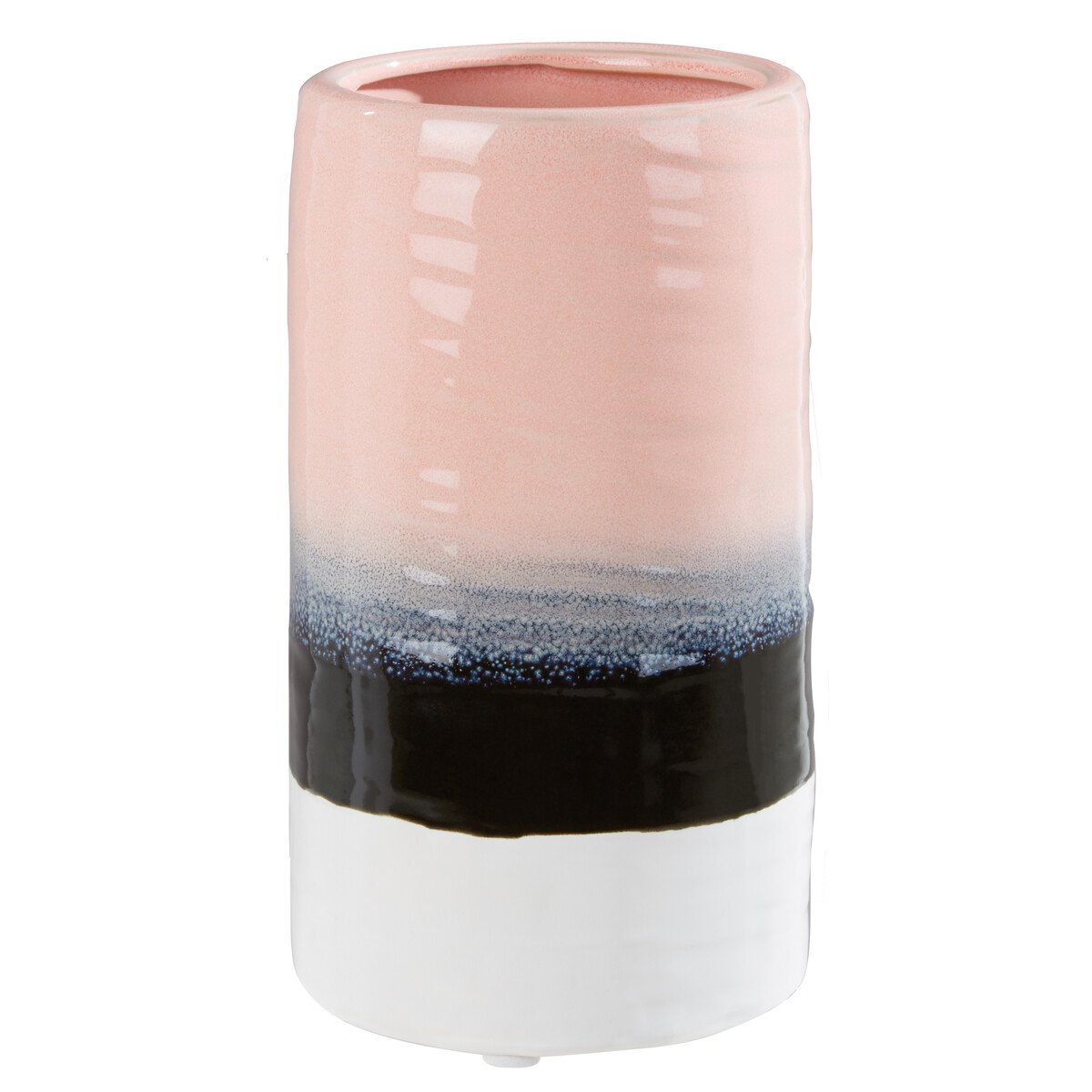 Orsina Caldera Dip Dye Effect Cylindrical Vase