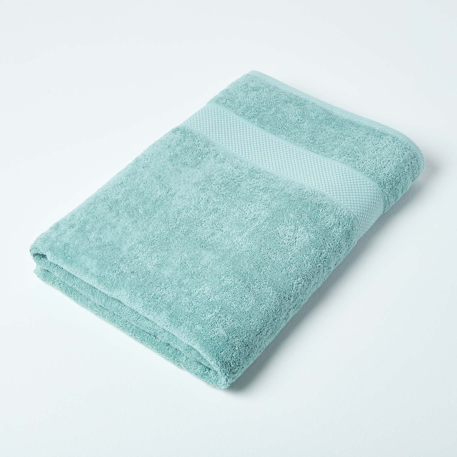 Homescapes Turkish Cotton Jumbo Beach Towel - Sea Green