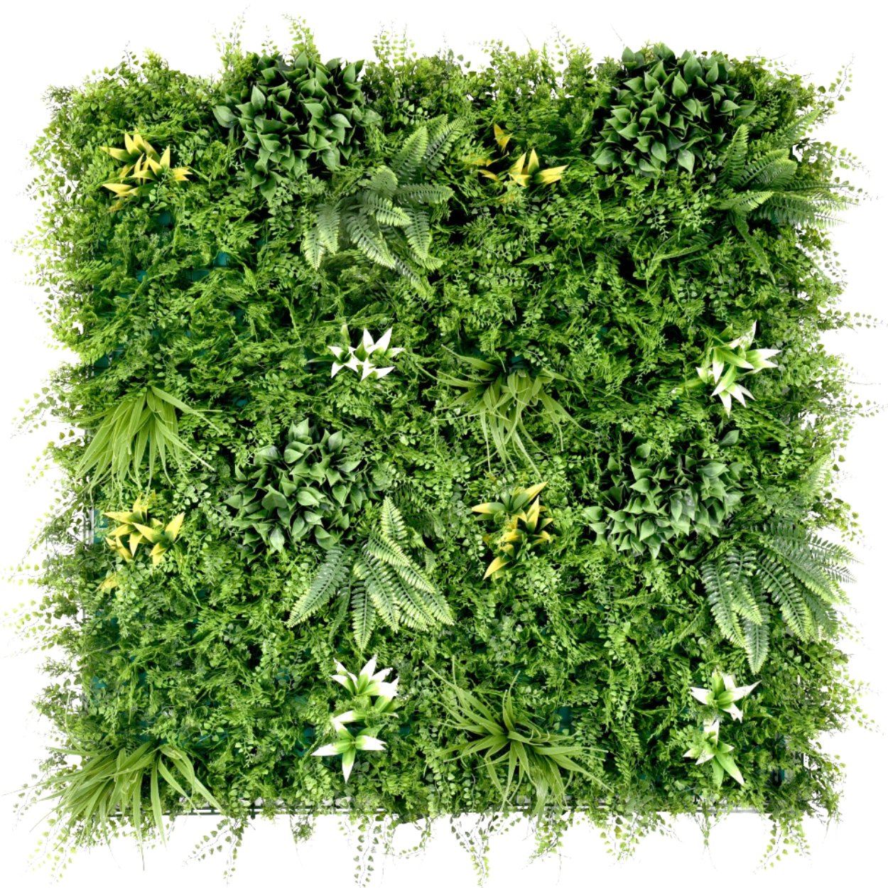 Ark Mat Artificial Living Wall Panel - Beacon Fern - 1m x 1m