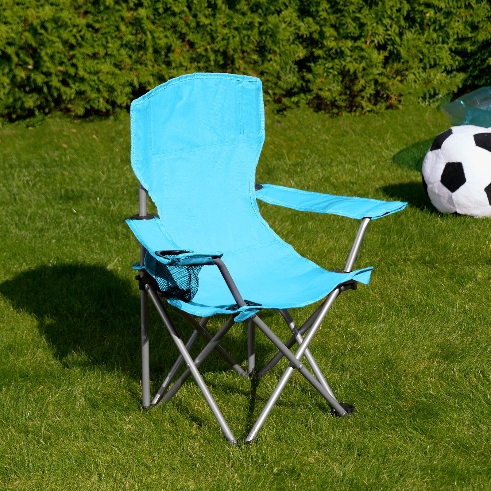 OHS Kids Outdoor Camping Chair Folding Portable Picnic Seat - Blue