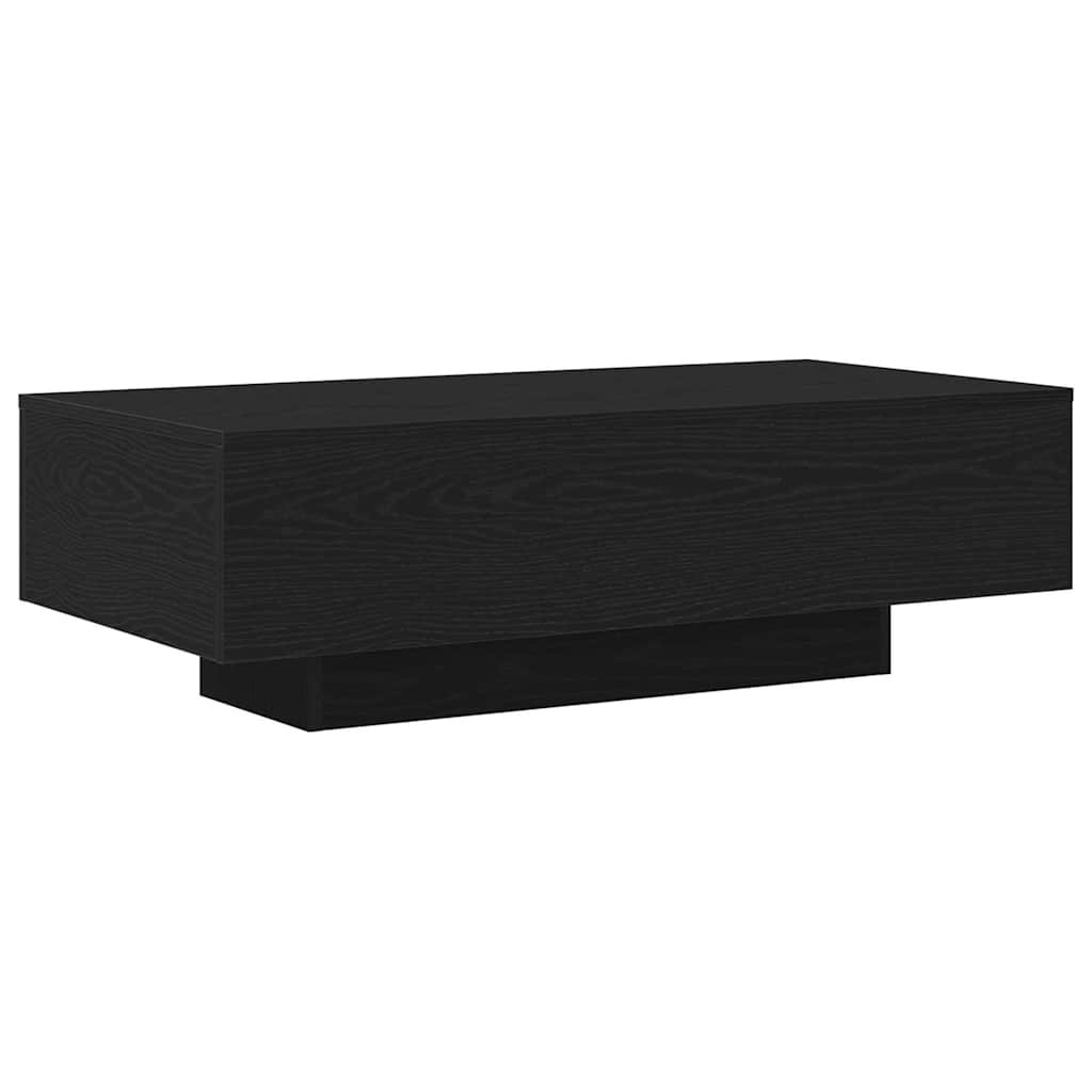 Walplus Engineered Wood Coffee Table - Dark Oak - 100 x 49.5 x 31 cm