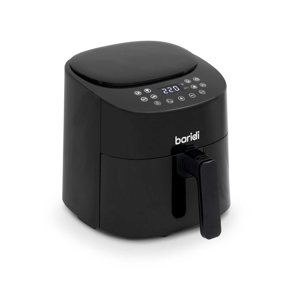 Baridi 3.5L Low Fat Air Fryer - Black