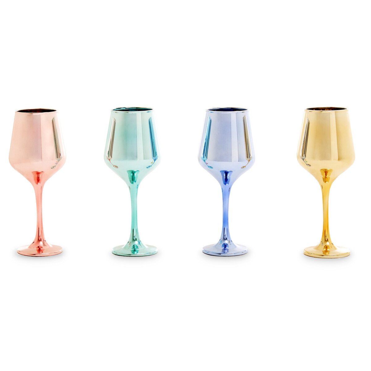 Orsina Aurora Set of 4 Wine Glasses – Assorted Colours