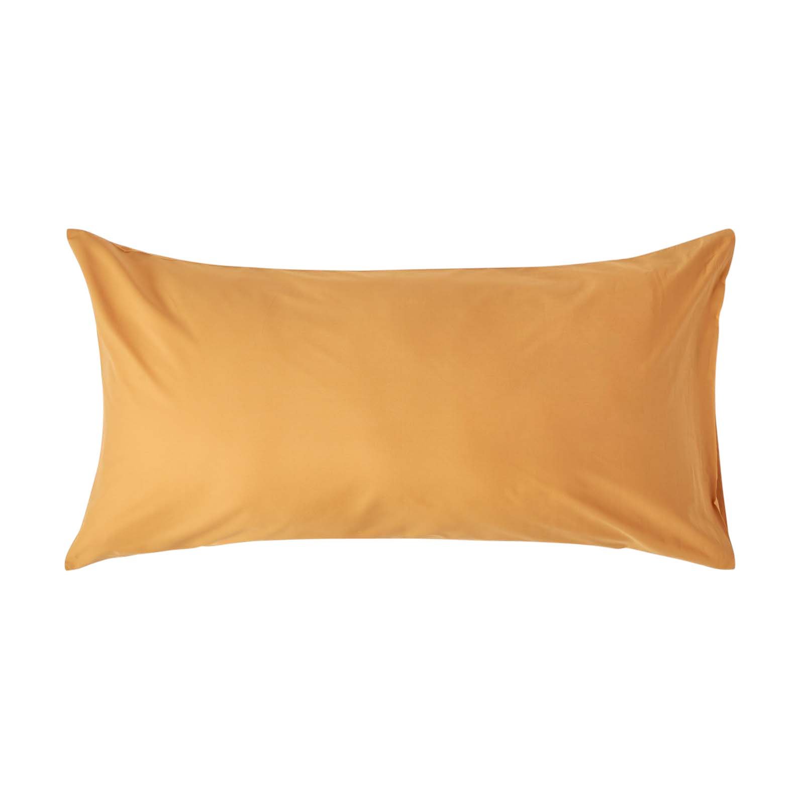 Homescapes Egyptian Cotton Housewife King Size Pillowcase - Mustard