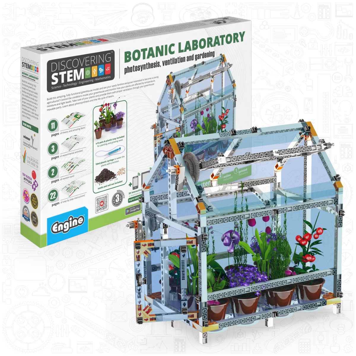 Engino Botanic Laboratory STEM Construction Set