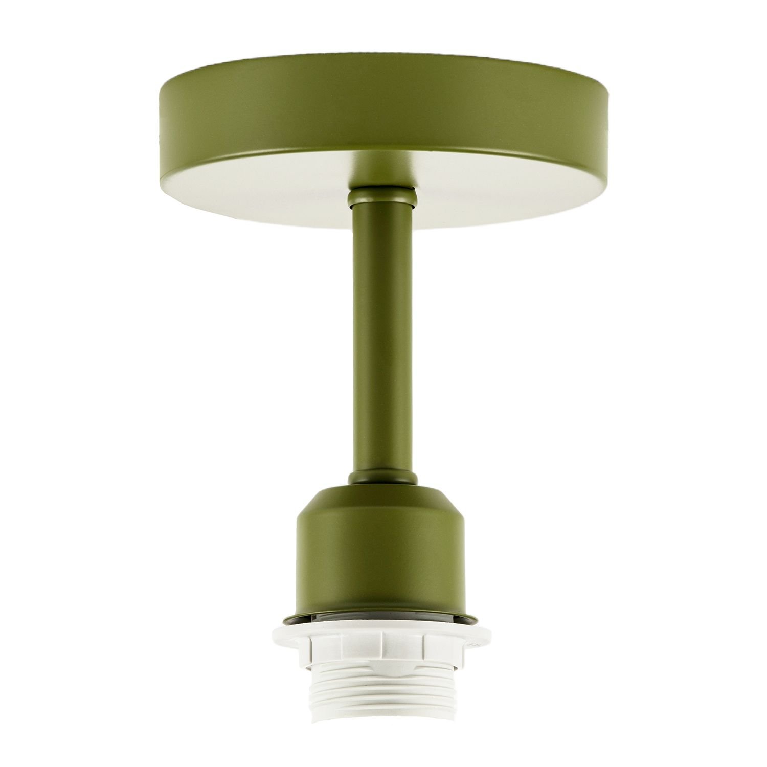Happy Homewares Olive Green to Hold Ceiling Light - 12cm