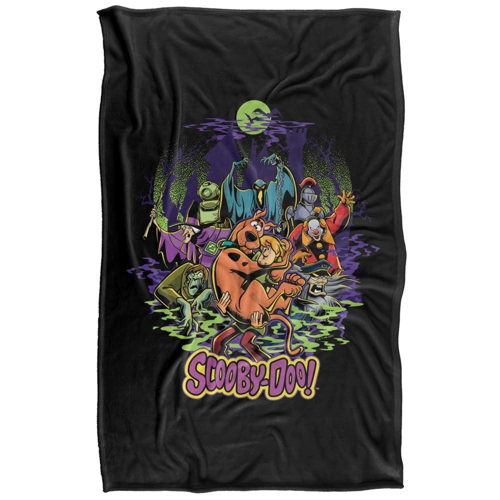 Scooby Doo Monsters Blanket - 147cm x 91cm