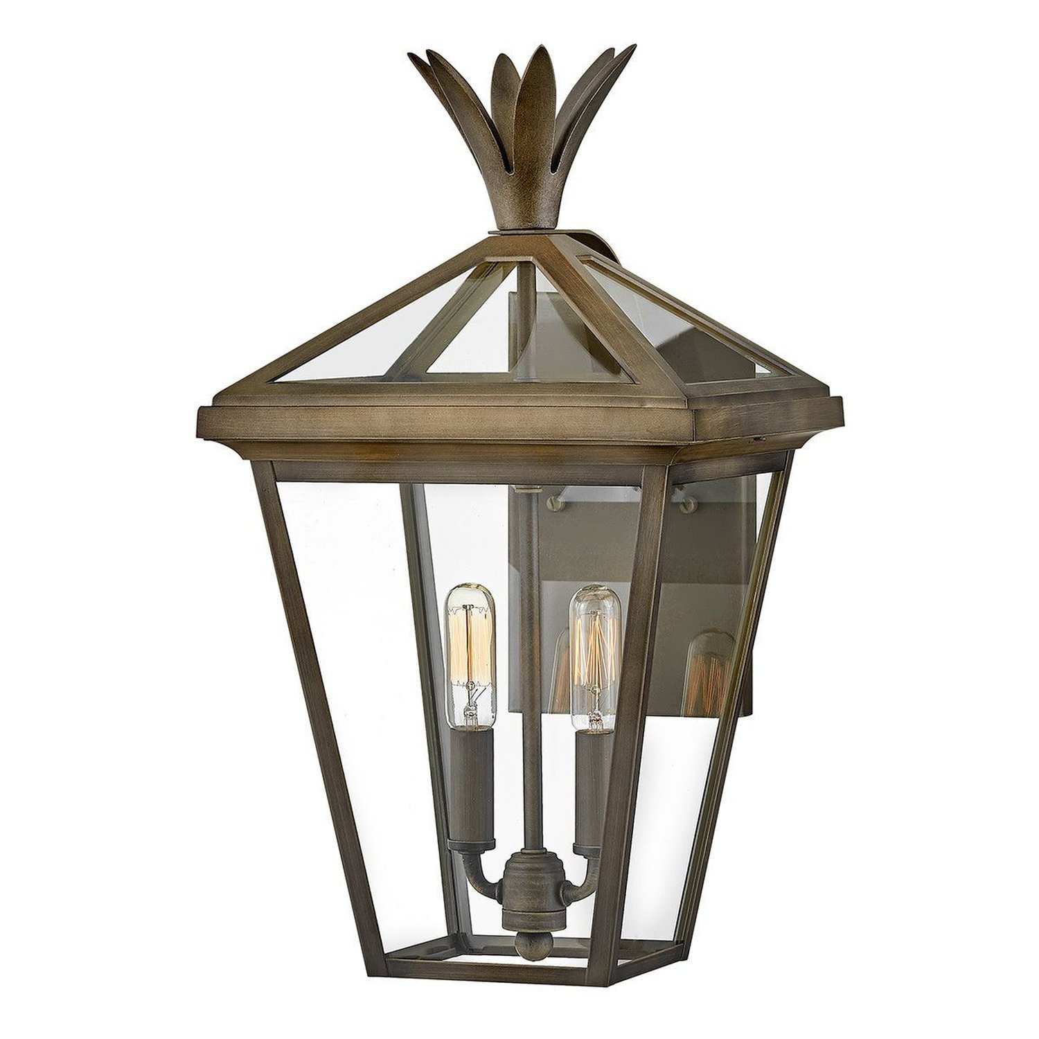 Elstead Palma 2 Arm Wall Light - Burnished Bronze