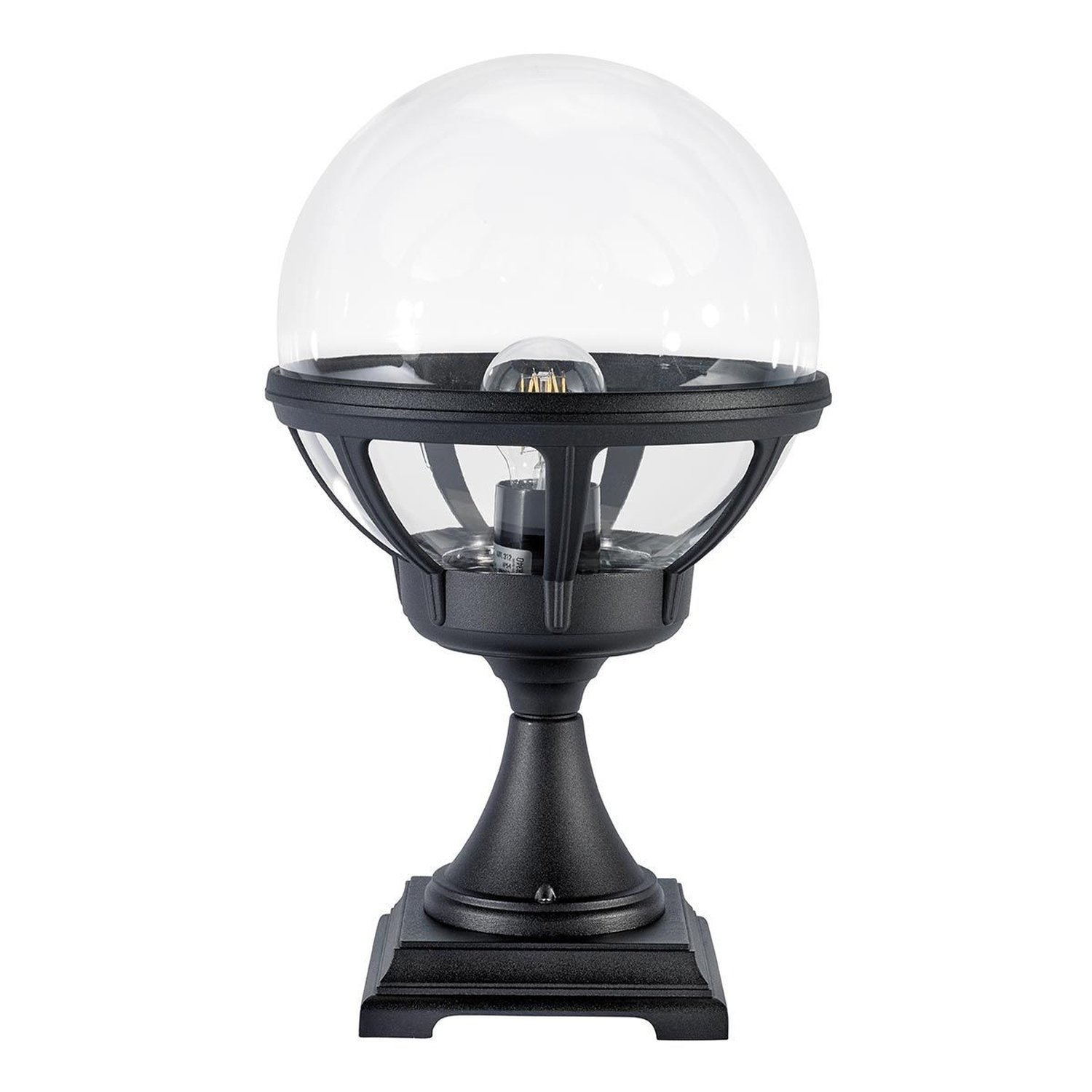 Elstead Bologna Pedestal Light - Black
