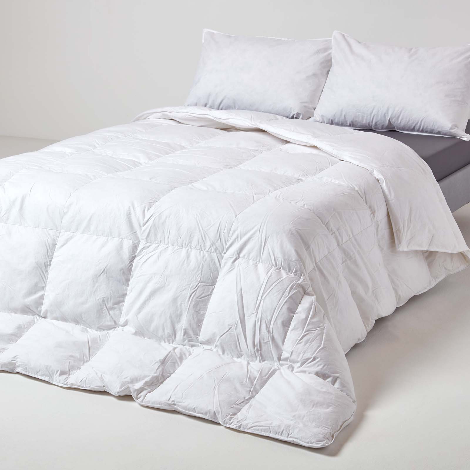 Homescapes Goose Feather and Down 13.5 Tog Duvet - Single