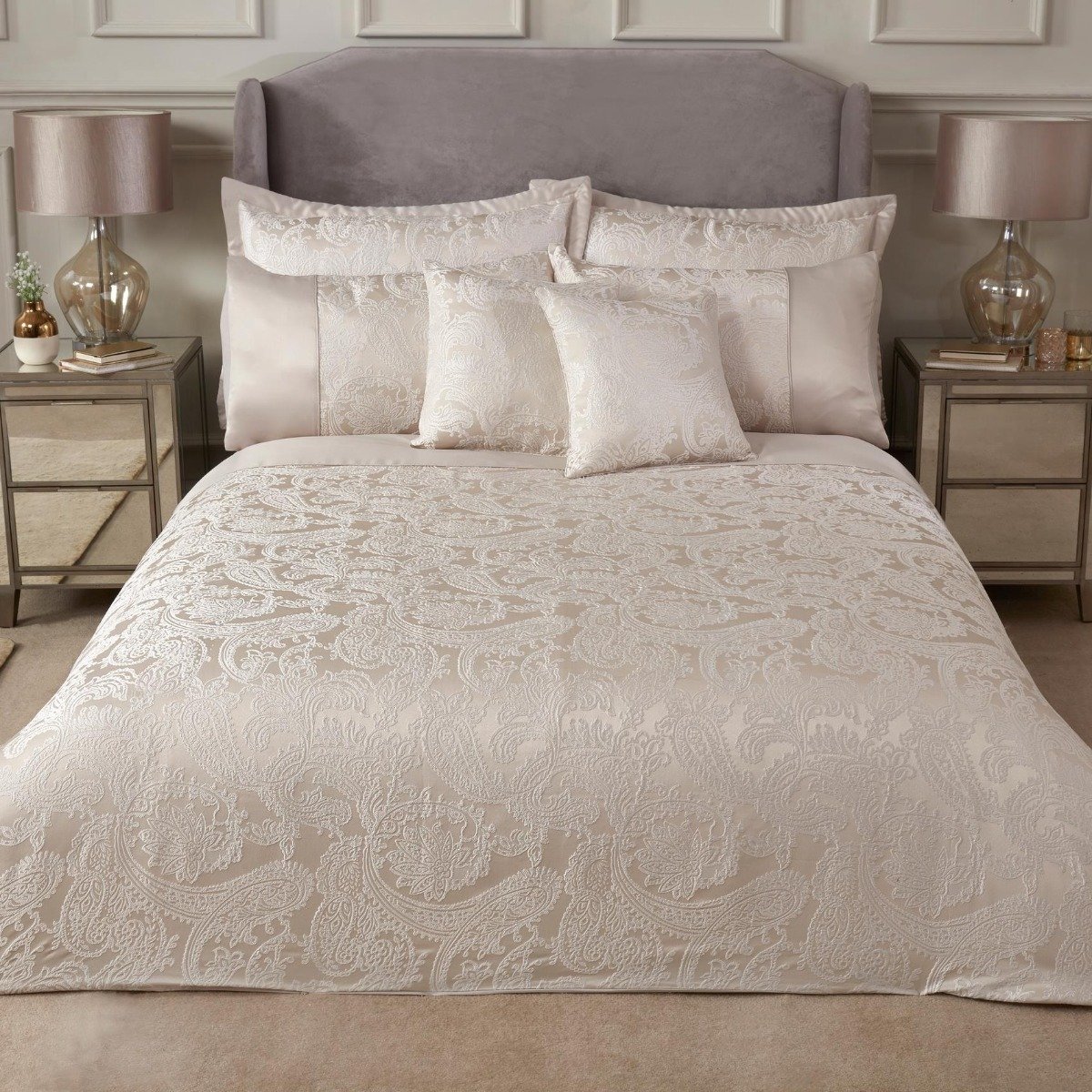 Emma Barclay Duchess Cream Duvet Cover Set - Double