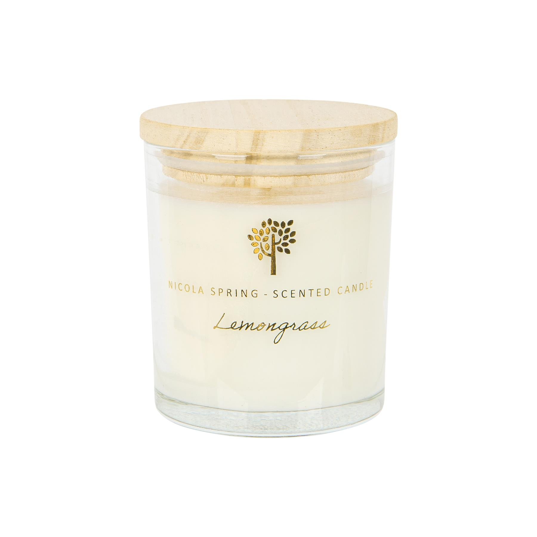 Nicola Spring 130ml Soy Wax Scented Candle - Lemongrass