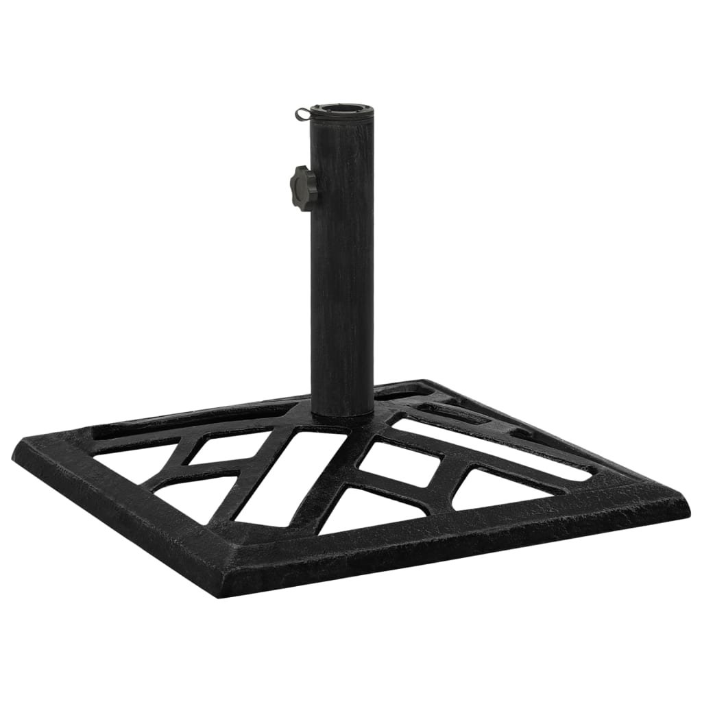 Walplus Cast Iron Umbrella Base - Black - 44 x 44 x 31 cm