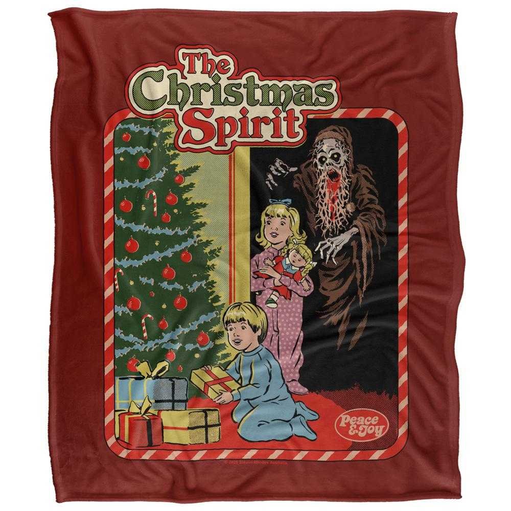 Steven Rhodes Christmas Spirit Soft Touch Blanket - 152cm x 127cm
