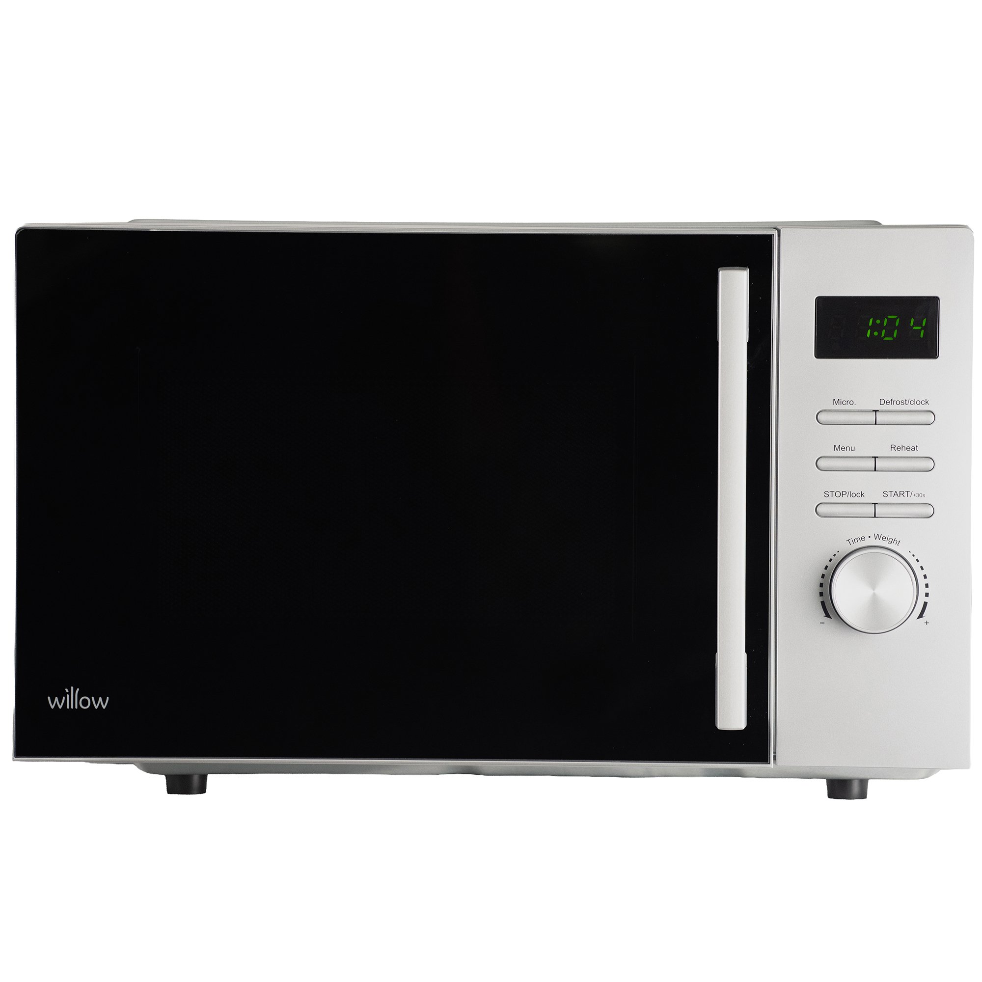 Willow 23L 800W Digital Microwave WM23DS - Silver