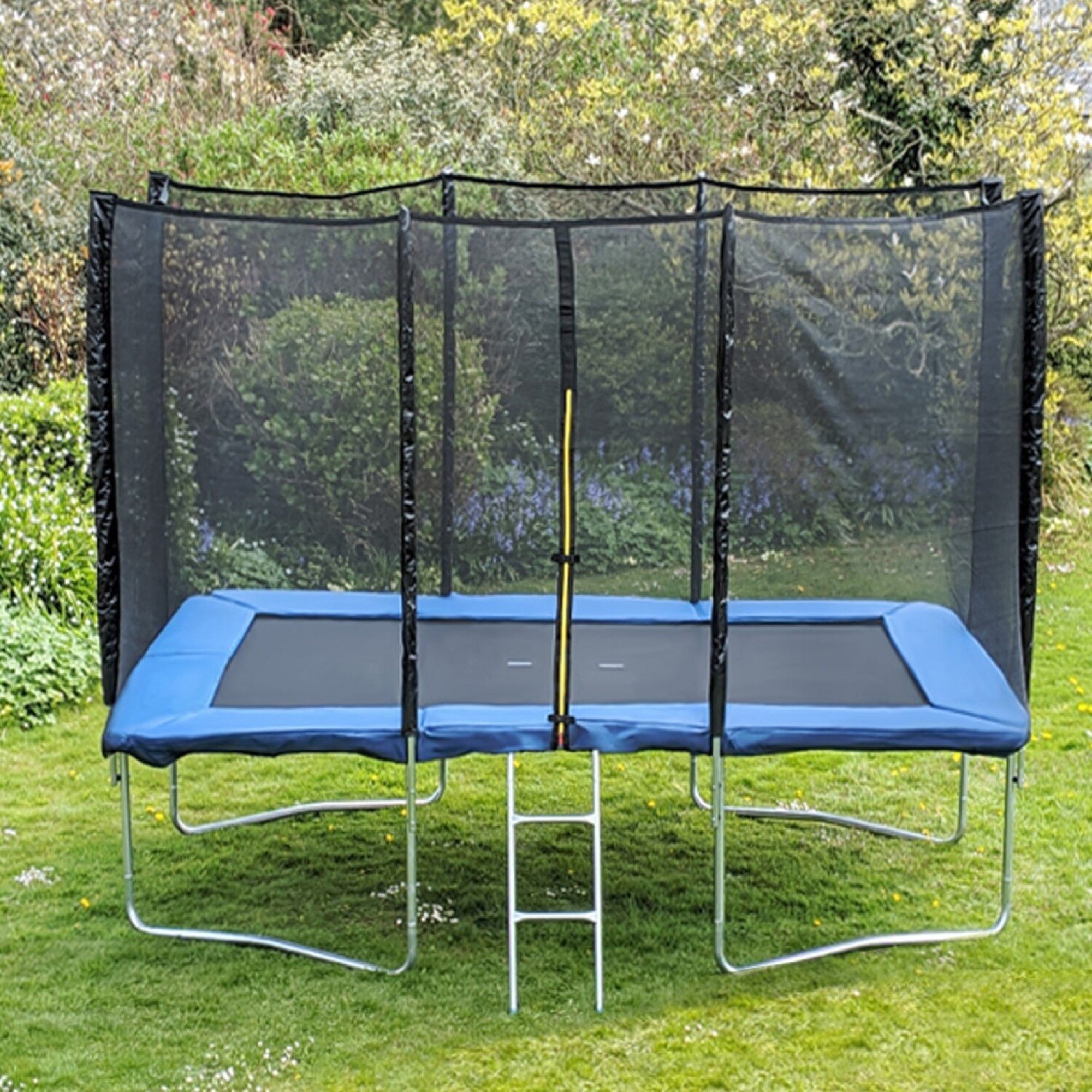 Artemis Home Kanga 7x10FT Rectangular Trampoline - Blue