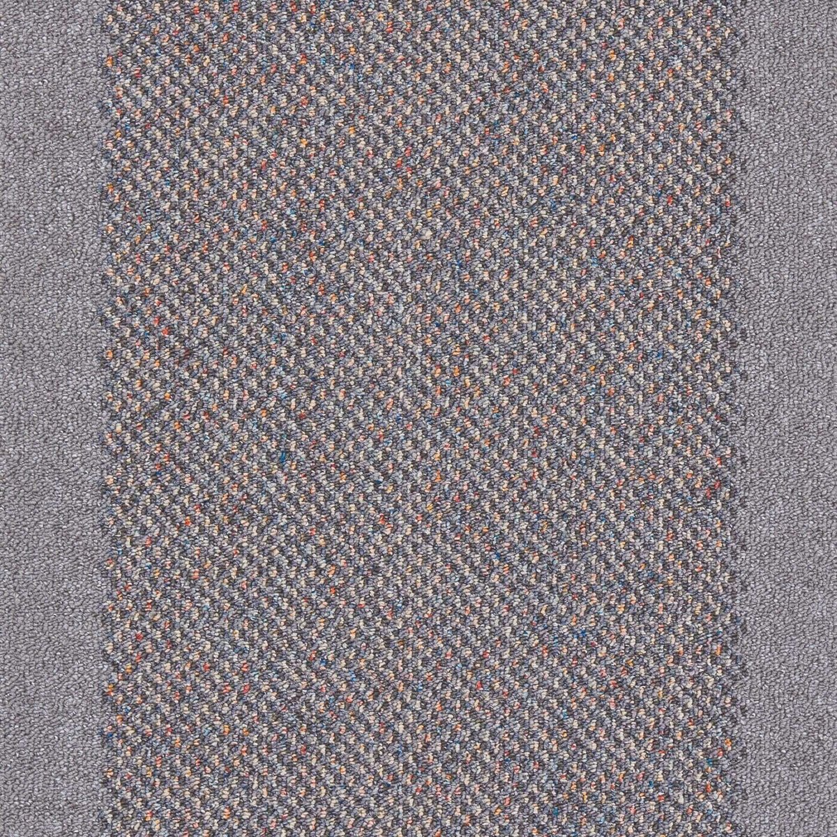 The Rugs Grey Washable Bordered Runner Rug - 67 x 200cm