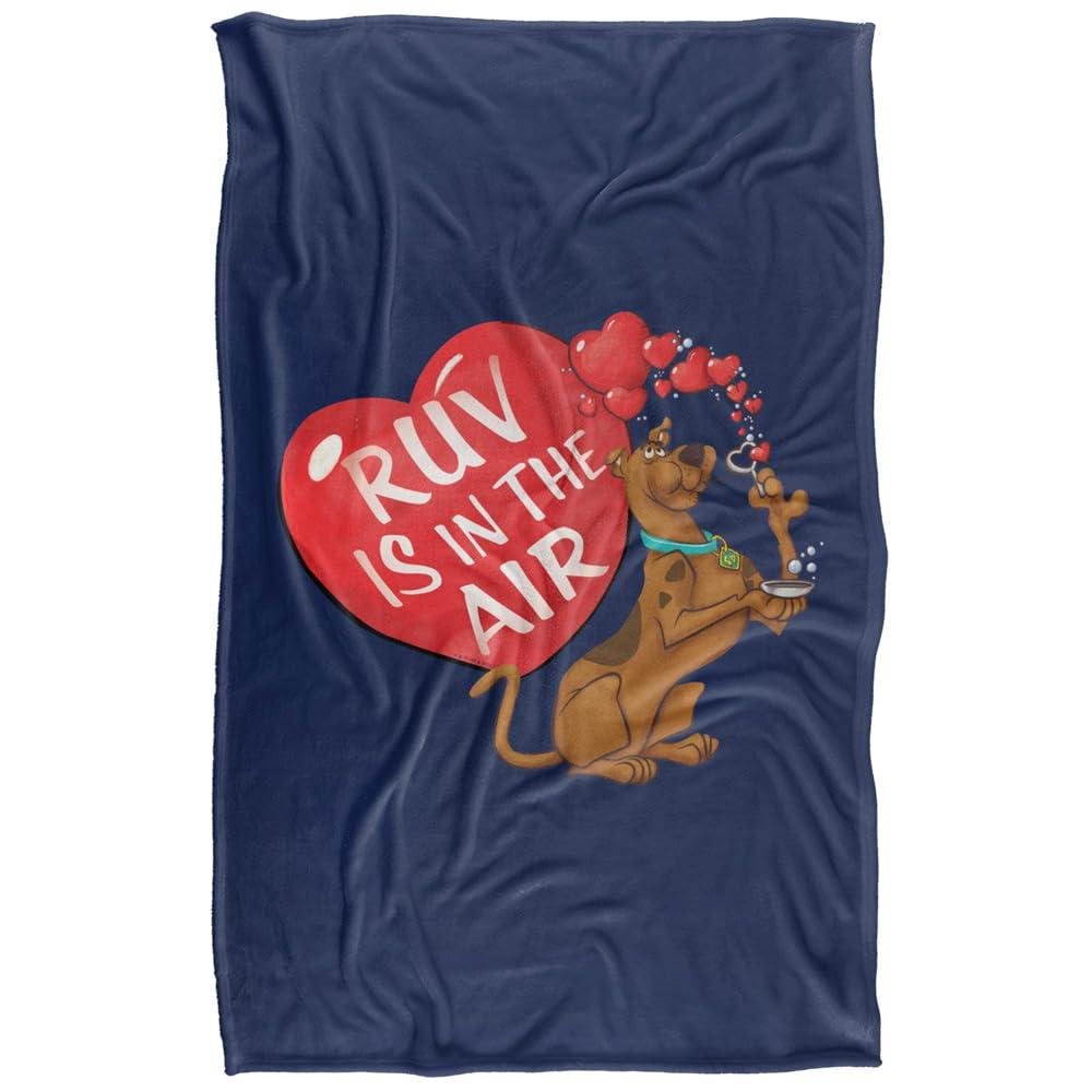 Scooby Doo Ruv Is In The Air Valentine's Day Blanket - 152cm x 127cm