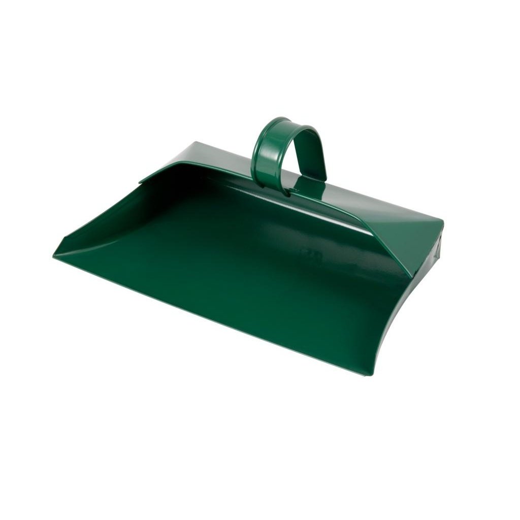 Groundsman Metal Dustpan - Green