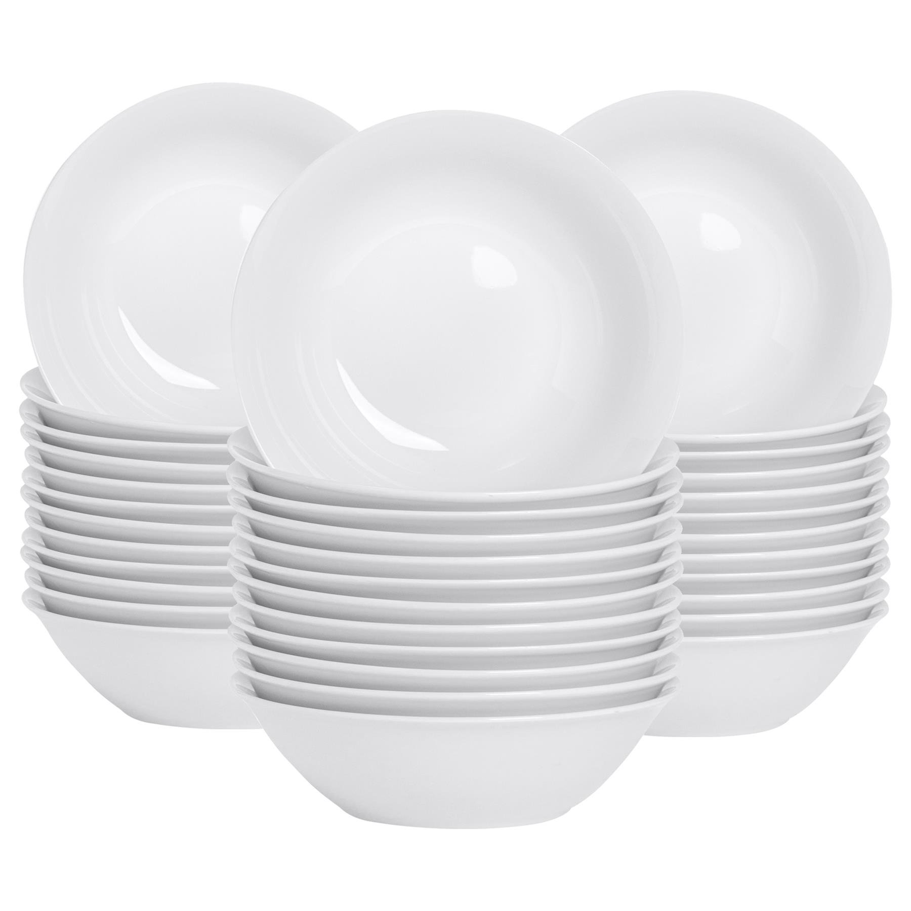 Argon Tableware Classic White Cereal Bowls - Pack of 36