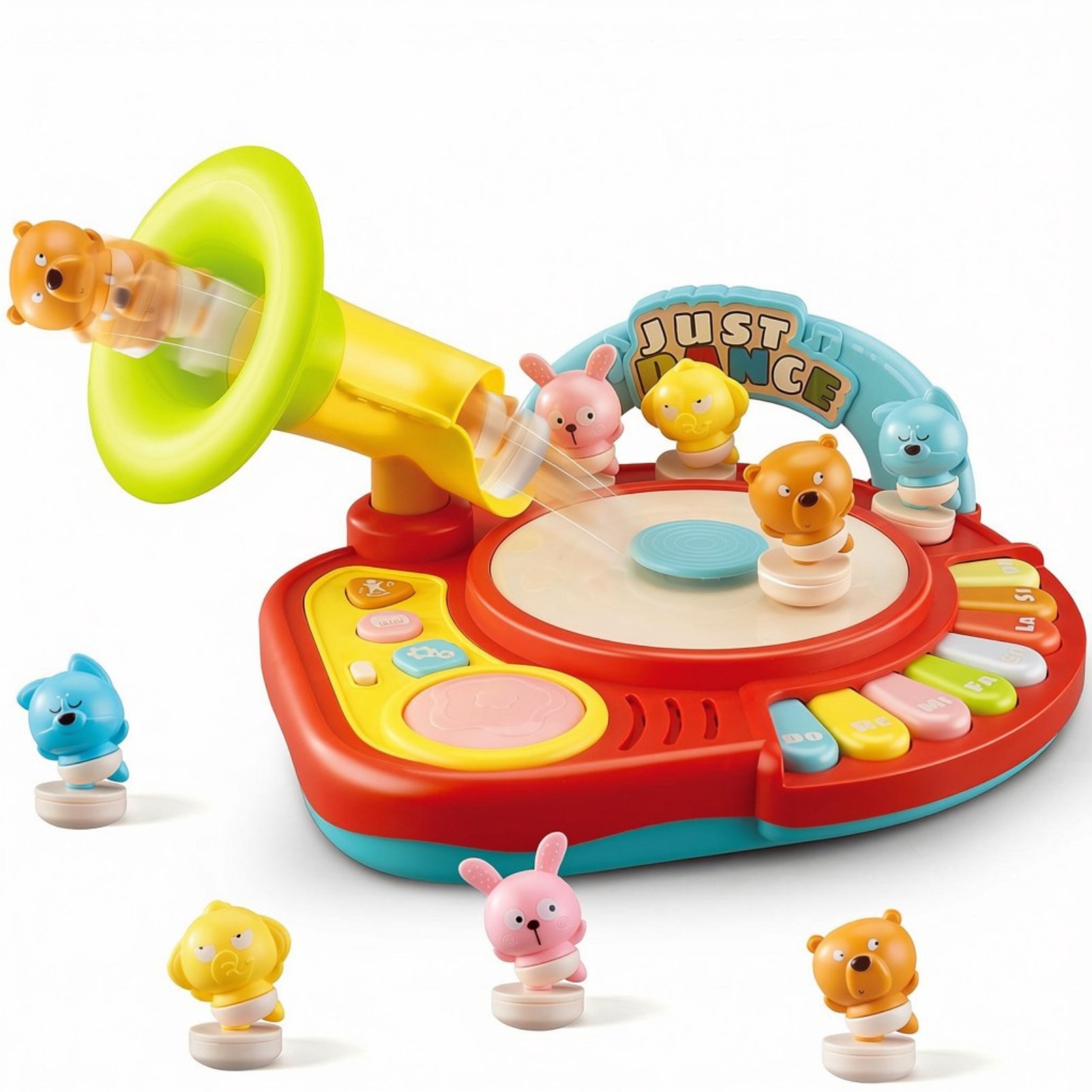 deAO Musical Piano Toy - Red