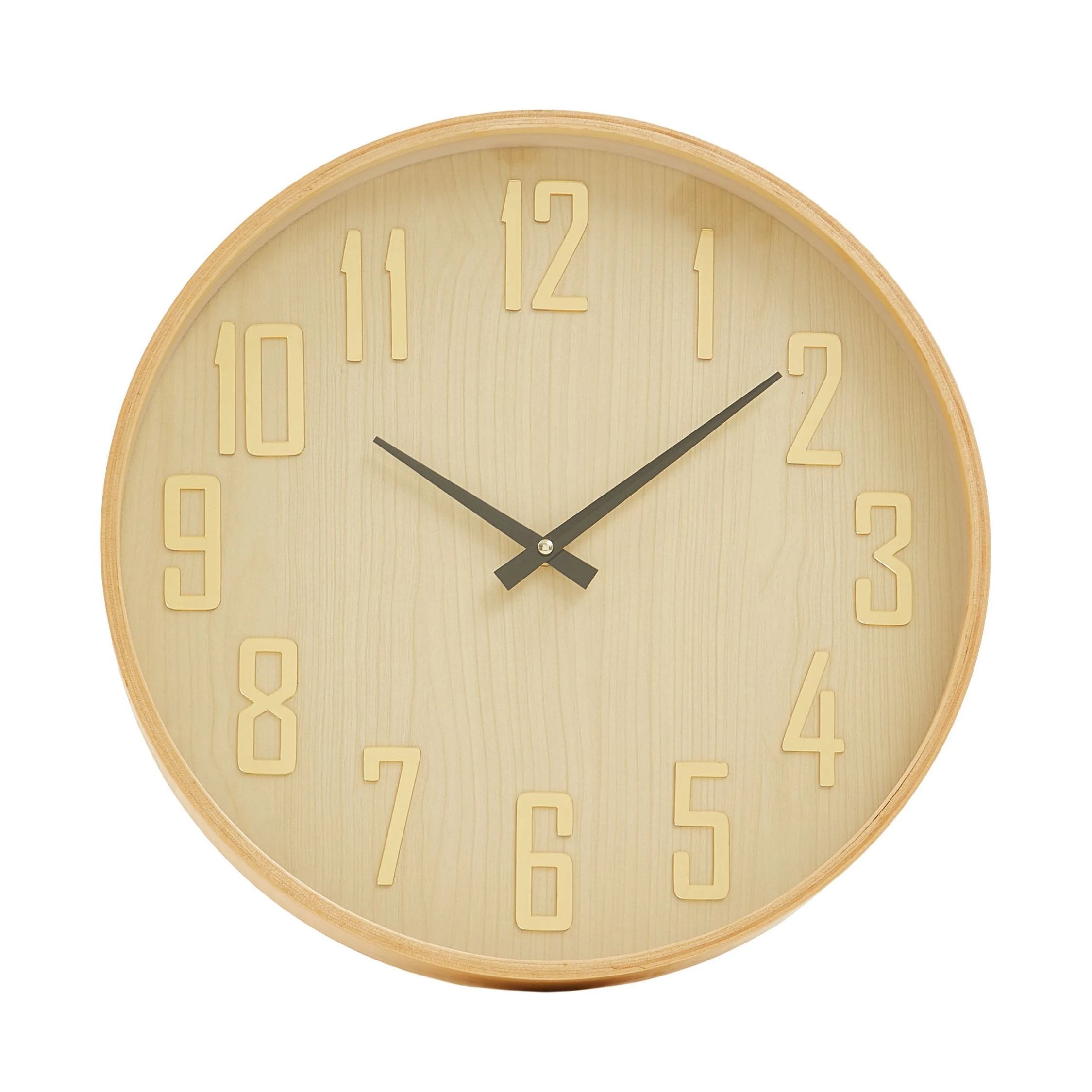 Orsina Vitus 40cm Dia Wall Clock - Natural