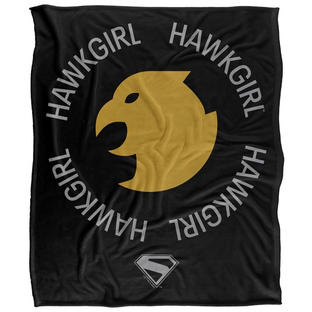 Superman Hawkgirl 2025 Icon Soft Touch Blanket - 152cm x 127cm