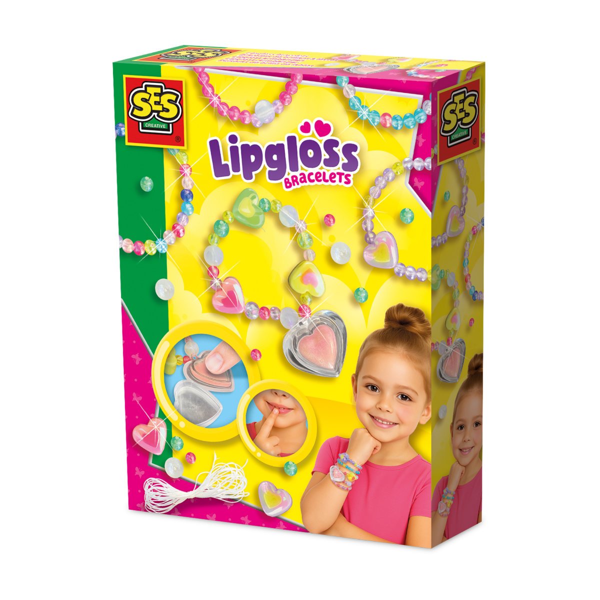 SES Creative Lipgloss Bracelets Jewellery Activity Set