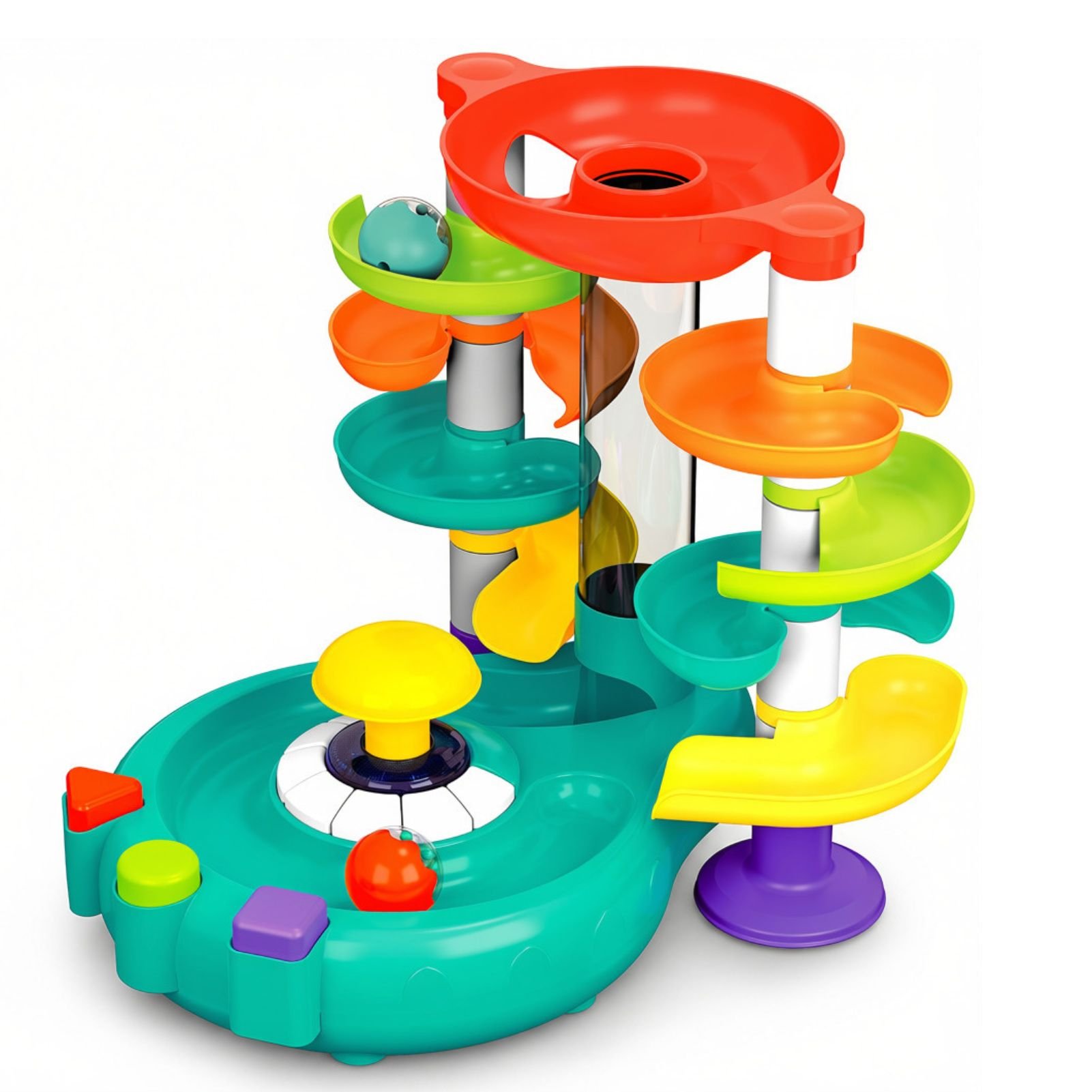 deAO Ball Drop Piano Toy- Green
