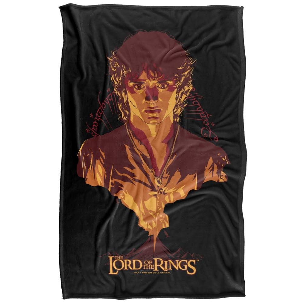 The Lord of the Rings: The the King Frodo Mount Doom Blanket - 152cm x 127cm