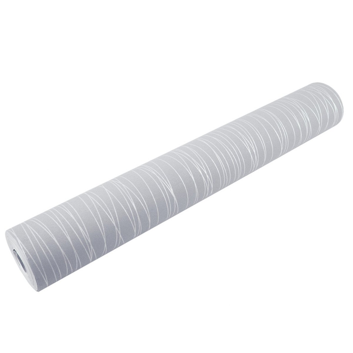 Living and Home Linear Silver Grey Wallpaper
