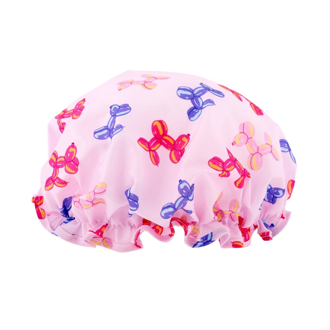 SMUG Shower Cap - Bubble Pup Print