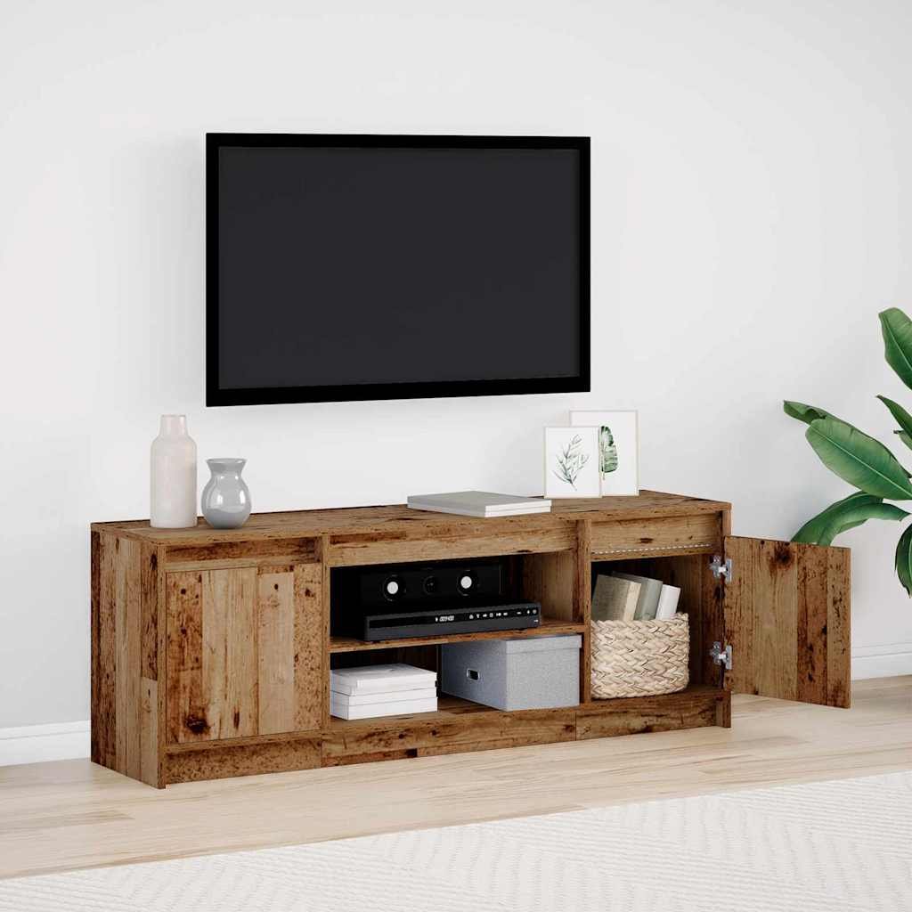 Walplus Engineered Wood TV Units - Brown - 139.5 x 34 x 50 cm