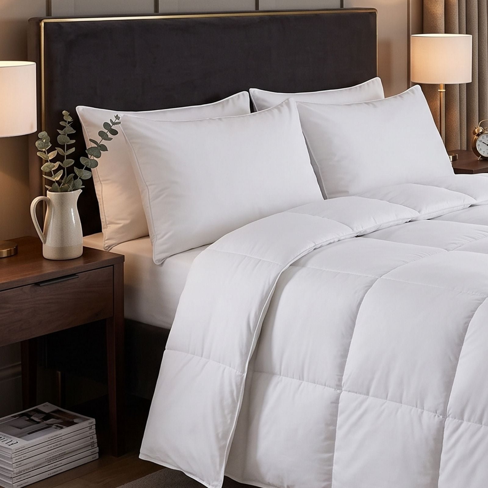 Homescapes Super Microfibre 10.5 Tog Duvet - King Size