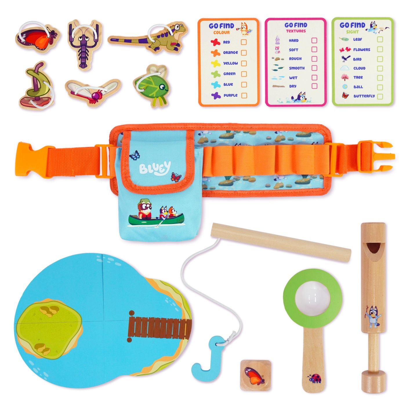 Bluey Adventure Belt Explorer Set - 13 Piece
