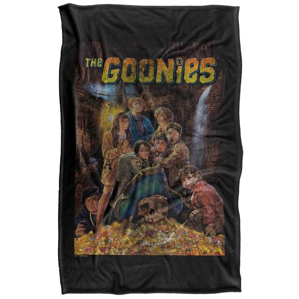 The Goonies Poster Soft Touch Blanket - 152cm x 127cm