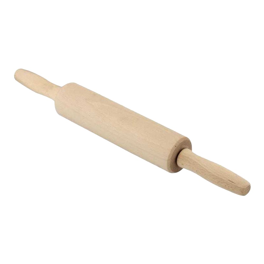 Apollo Beech Wood Rolling Pin - Beige
