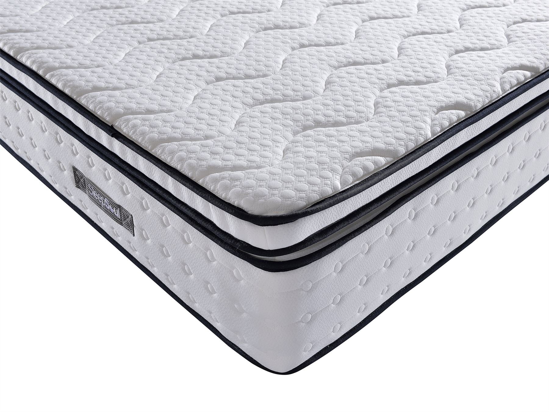 SleepSoul Space 2000 Medium Firm Hybrid Mattress - Super King