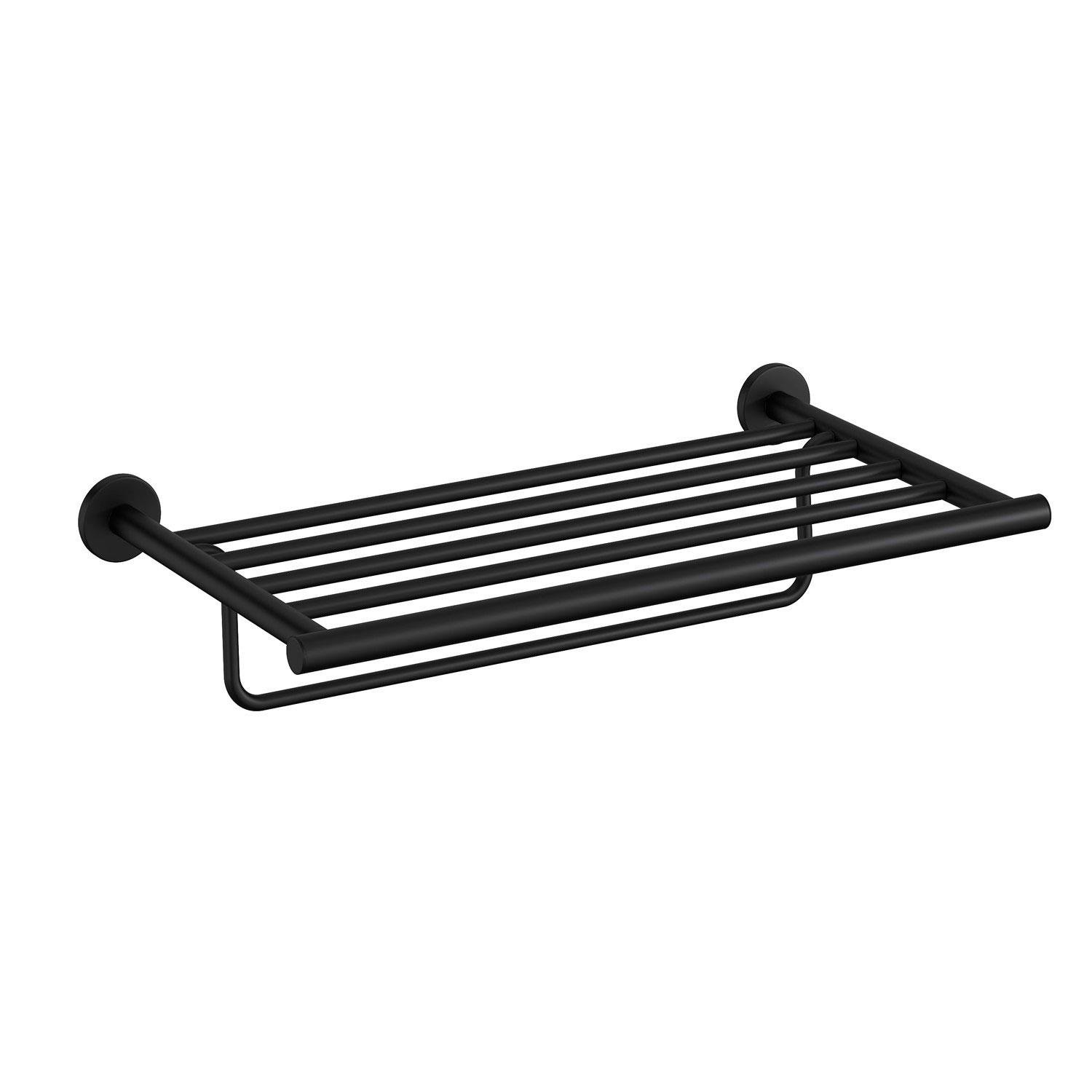 Cosmic Architect Towel Rack - Matt Black