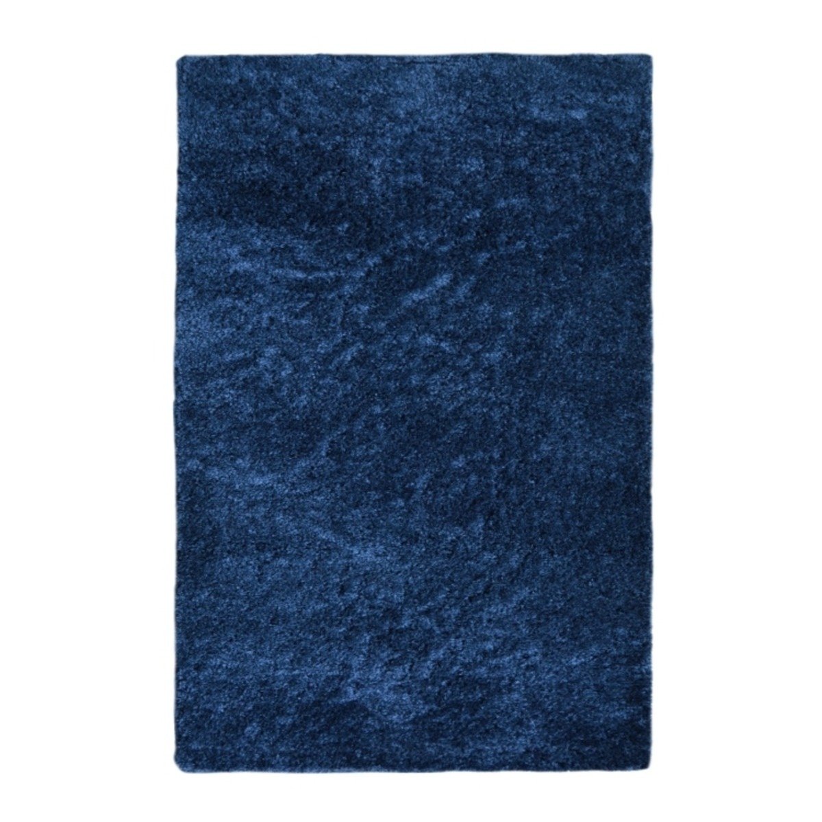 Mega Flooring Blue Shaggy Plain Rug - 160 x 230cm