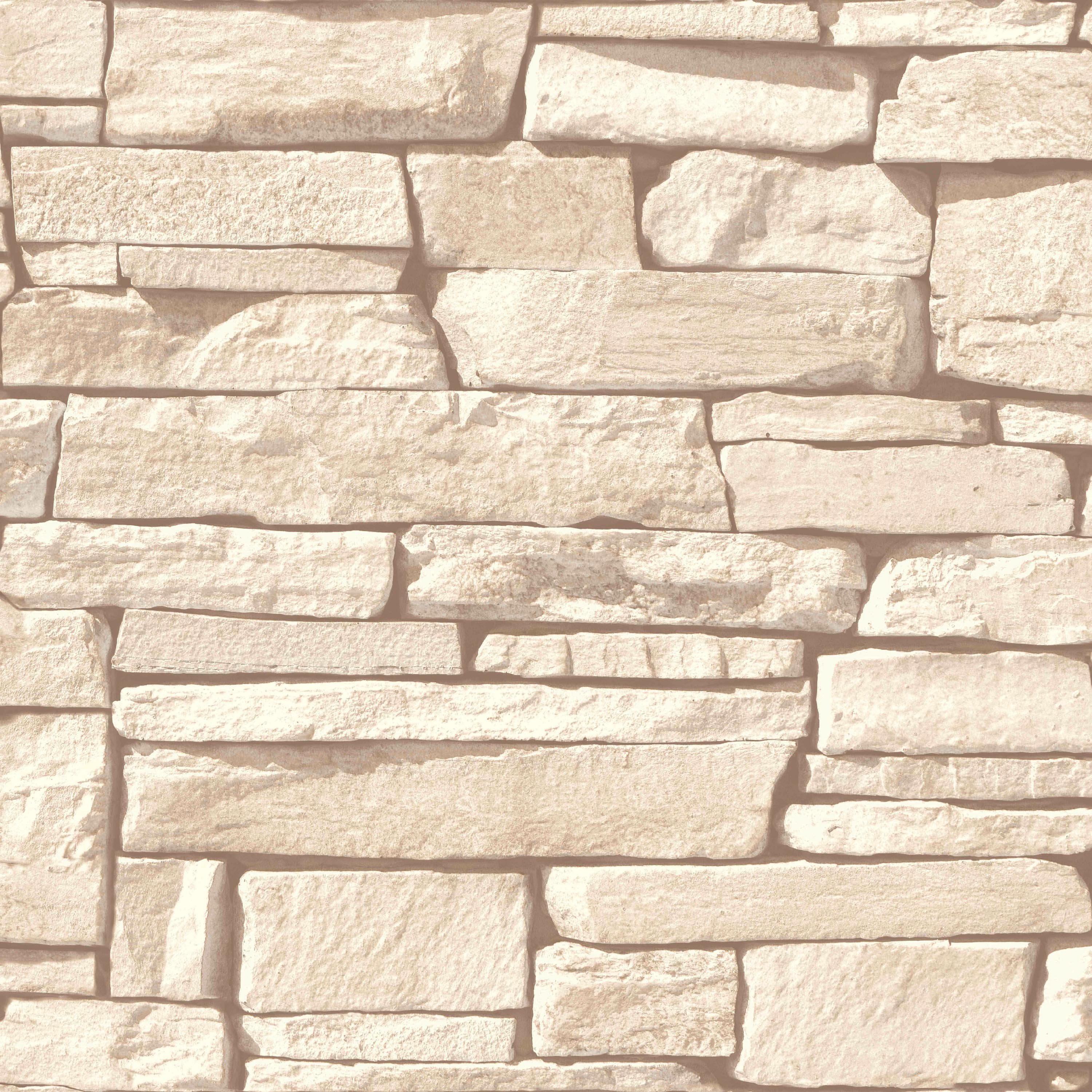 Grandeco Dax Limestone Textured Wallpaper - Beige
