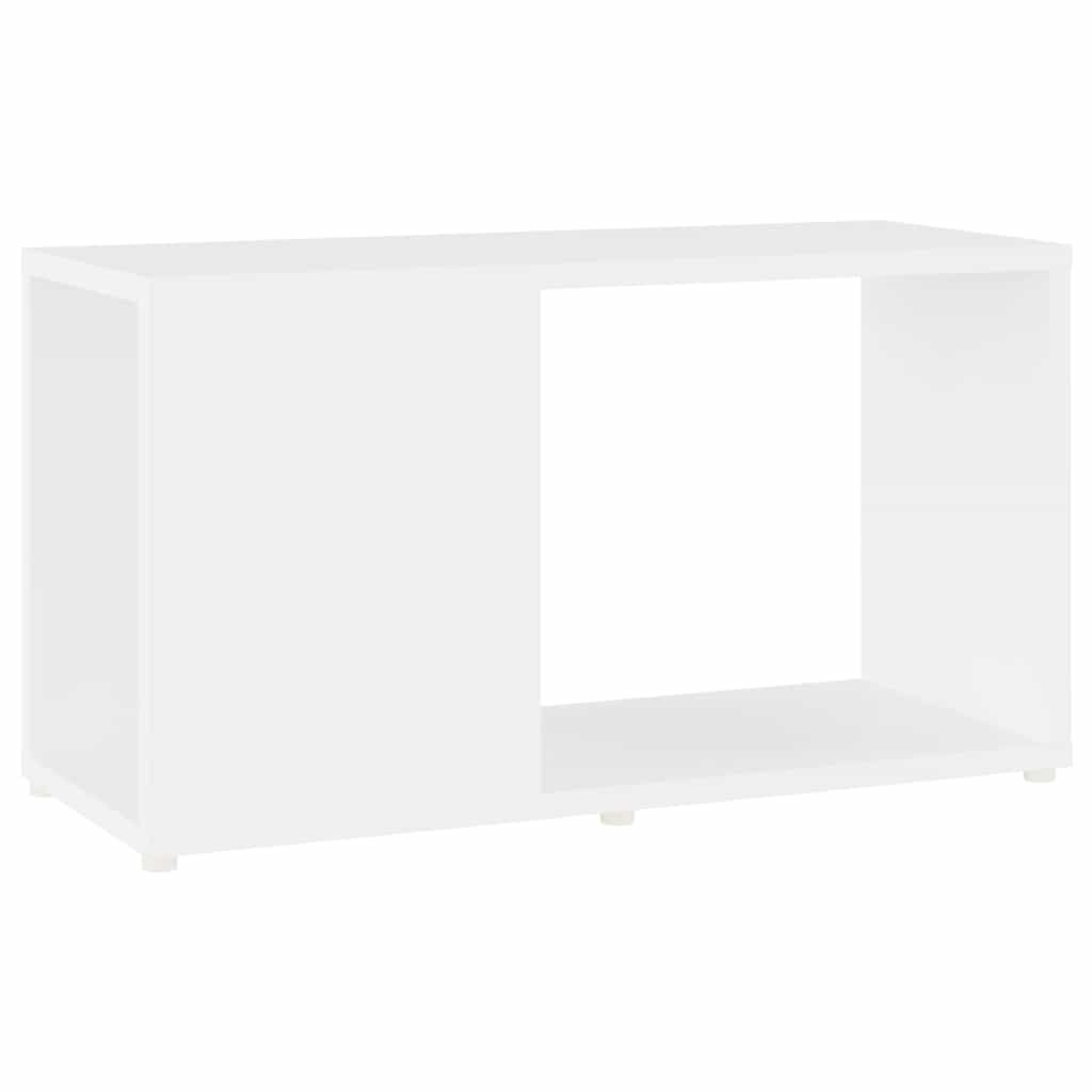 Walplus Engineered Wood TV Cabinet - White - 60 x 24 x 32 cm