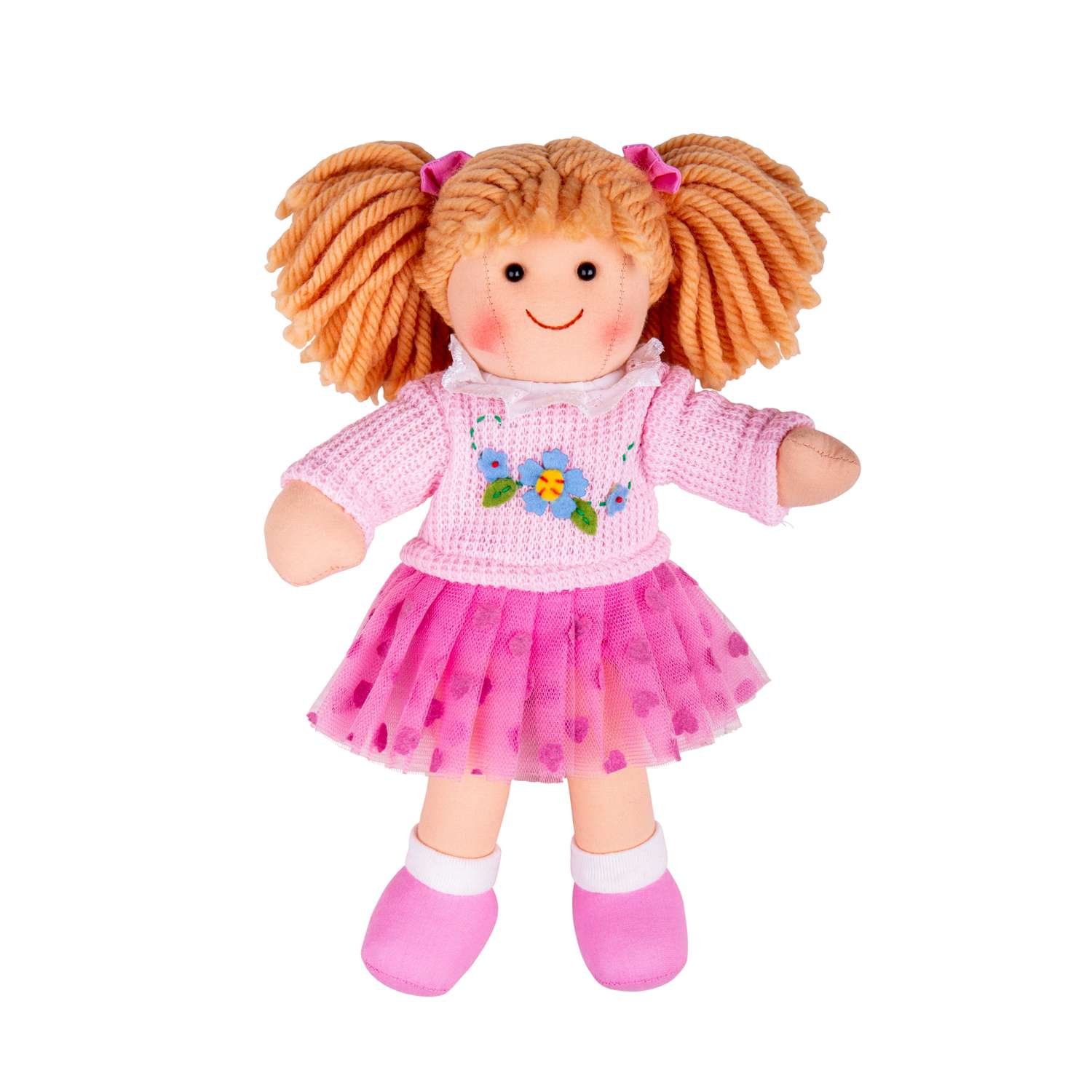 Bigjigs Toys Jasmin Doll - Small - Birth +